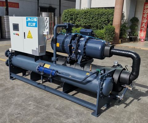Máy làm mát vít làm mát bằng nước JLSW-115D với điều khiển vi xử lý PLC
