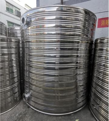 Thép không gỉ bạc thùng nước cách nhiệt 0,1MPa Cho sử dụng công nghiệp