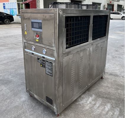 JLSB-6HP Scroll Stainless Steel Water Chiller với bộ điều khiển vi xử lý PLC