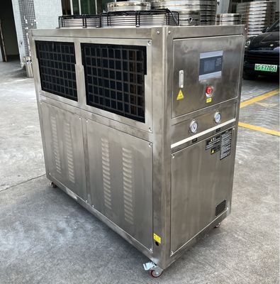 JLSB-6HP Scroll Stainless Steel Water Chiller với bộ điều khiển vi xử lý PLC