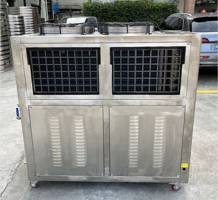 JLSB-6HP Scroll Stainless Steel Water Chiller với bộ điều khiển vi xử lý PLC