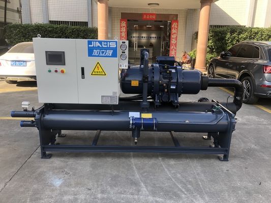 Bitzer / Hanbell Máy làm mát vít 380-415V 52.5kw Nén để làm mát bằng nước