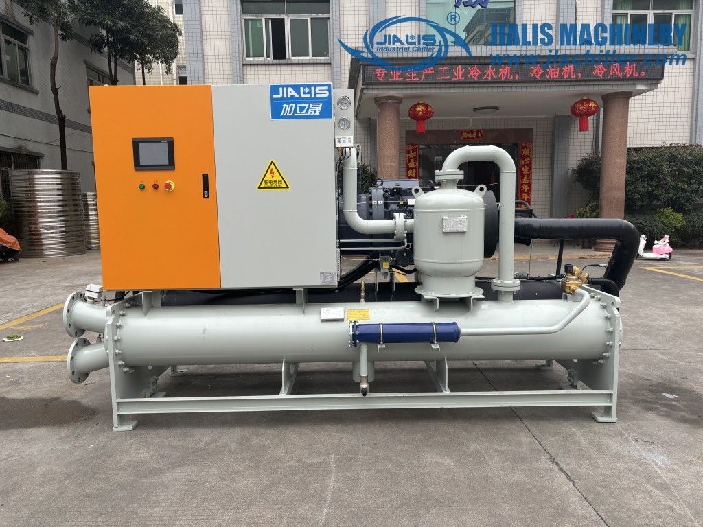 Máy làm mát nhiệt độ thấp JLSW-170D, Máy làm mát nước loại vít Glycol