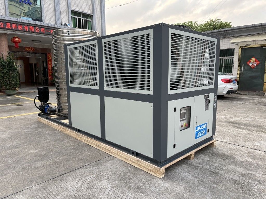 JLSF-30A Máy đúc xoắn lạnh bằng không khí Chiller Integrated Screw / Sheet / Film Extruder Blow Molding
