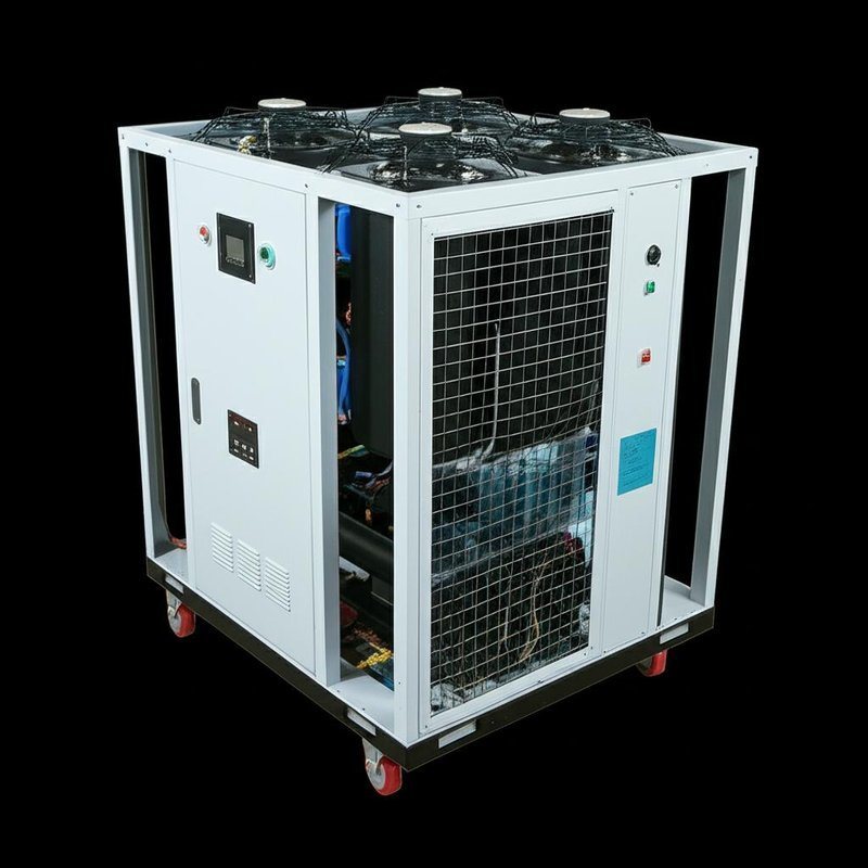 Water Chiller Liquid Cooler Machine at 50Hz/60Hz Frequency for Large-Scale Cooling