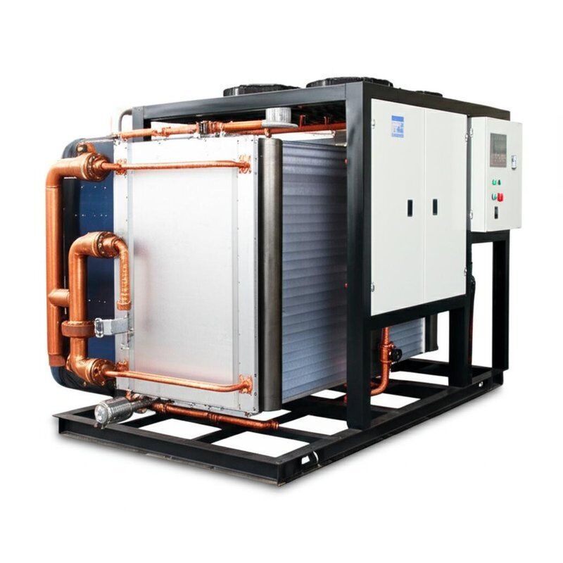 Máy làm mát nước 60Hz50Hz kết hợp máy thay đổi nhiệt tấm ẩm ẩm phù hợp cho các quy trình công nghiệp khác nhau